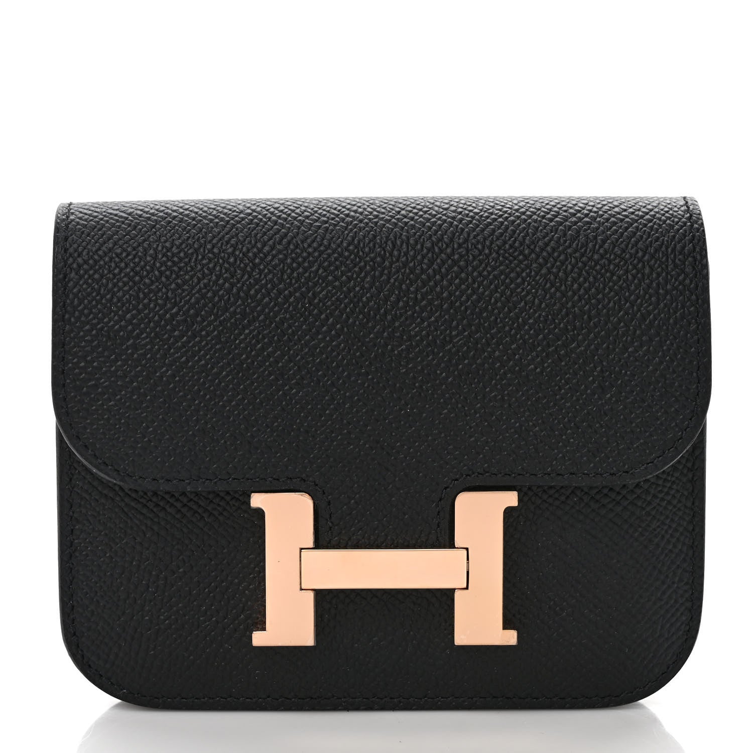 Hermes Epsom Constance Slim Wallet Black 3 of 10