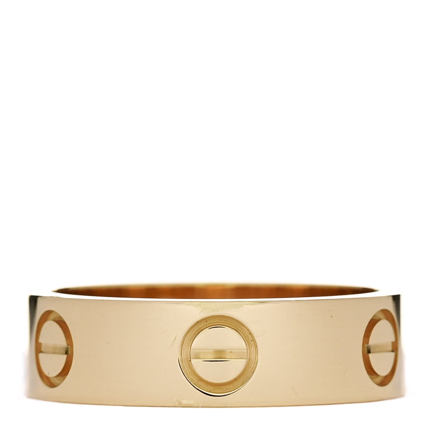 18K Yellow Gold 5.5mm LOVE Ring 54 7