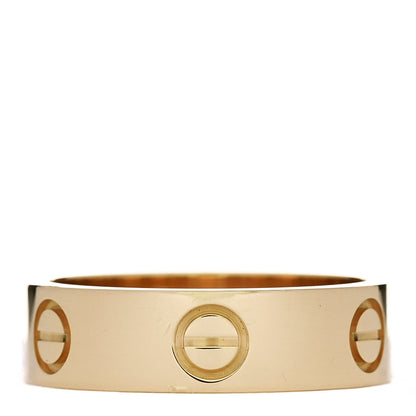 Cartier 18K Yellow Gold 5.5mm LOVE Ring 54 7 1 of 4
