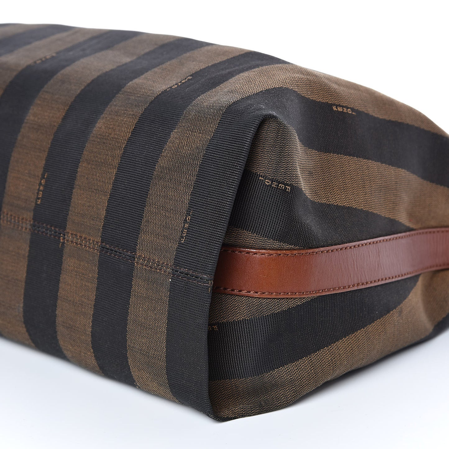 Pequin Cuoio Vegetale Large Hobo Tobacco Black Cuoio