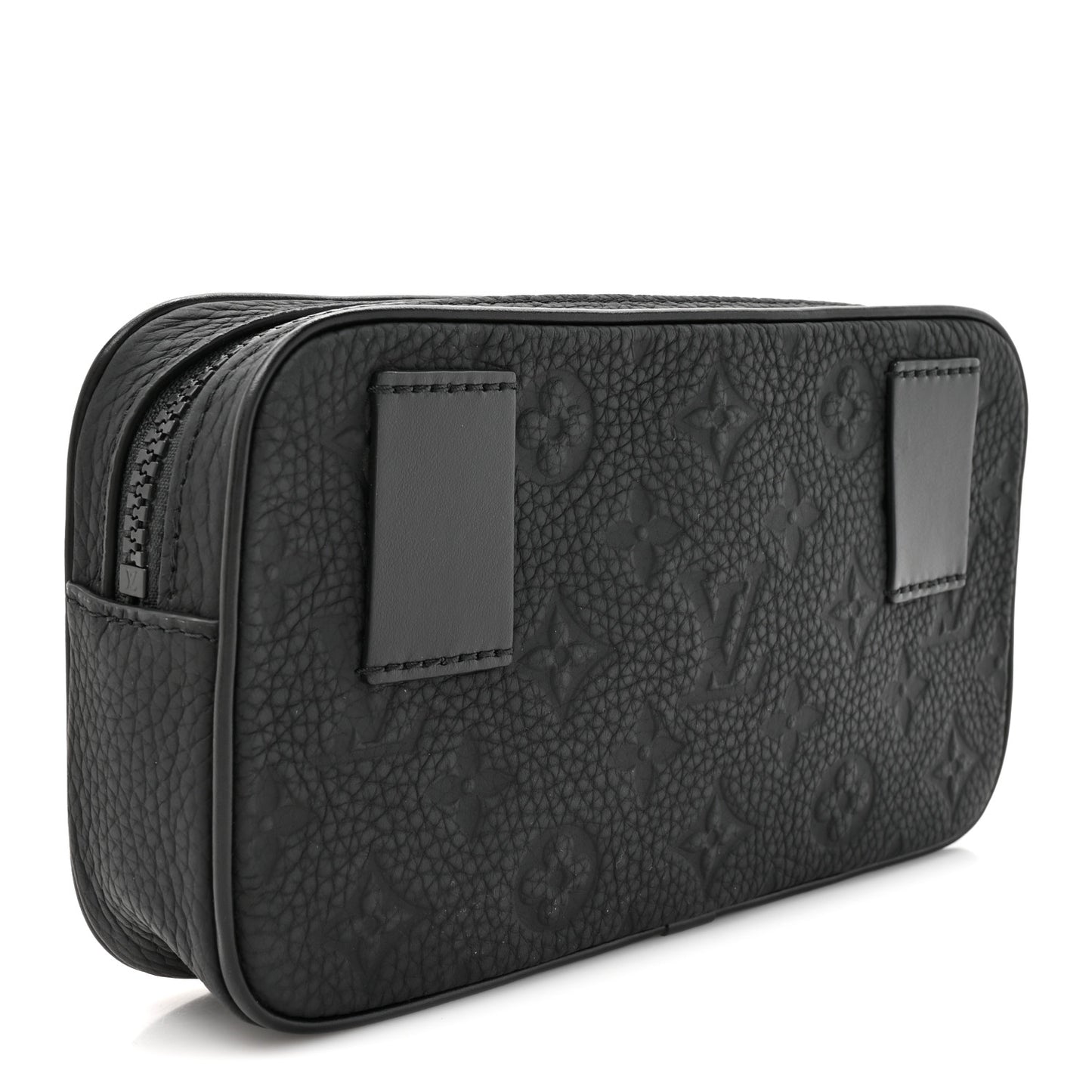 Taurillon Monogram Uniformes Solar Ray Soft Pochette Volga Belt Bag Black