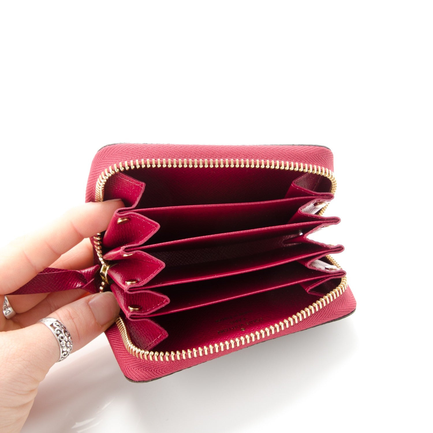 Louis Vuitton Monogram Zippy Multicartes Fuchsia 5 of 7