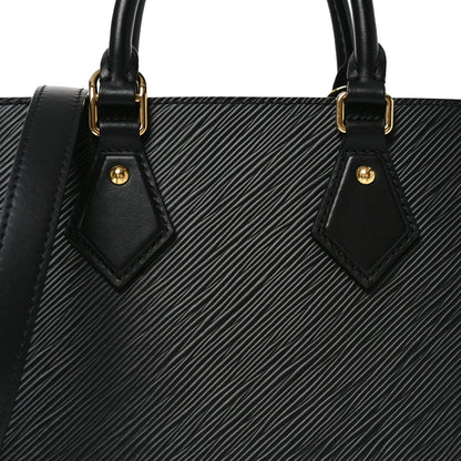 Louis Vuitton Epi Sac Plat BB Black 7 of 9