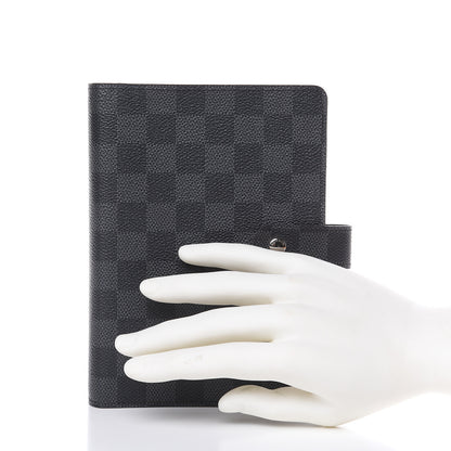 Louis Vuitton Damier Graphite Medium Ring Agenda Cover 2 of 7