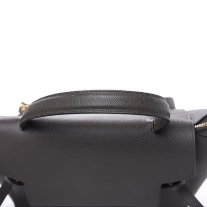 Celine Grained Calfskin Mini Belt Bag Grey 6 of 10