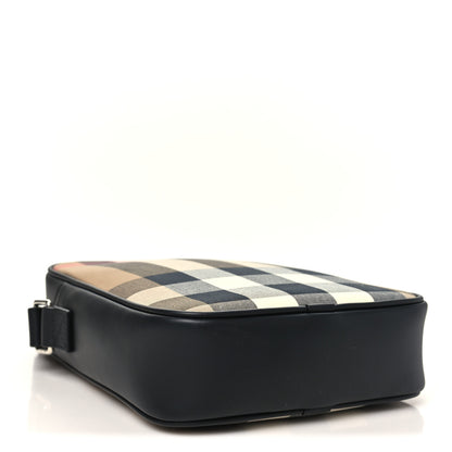 Burberry Canvas Super Exploded Check Vertical Paddy Camera Bag Taupe Brown 4 of 9