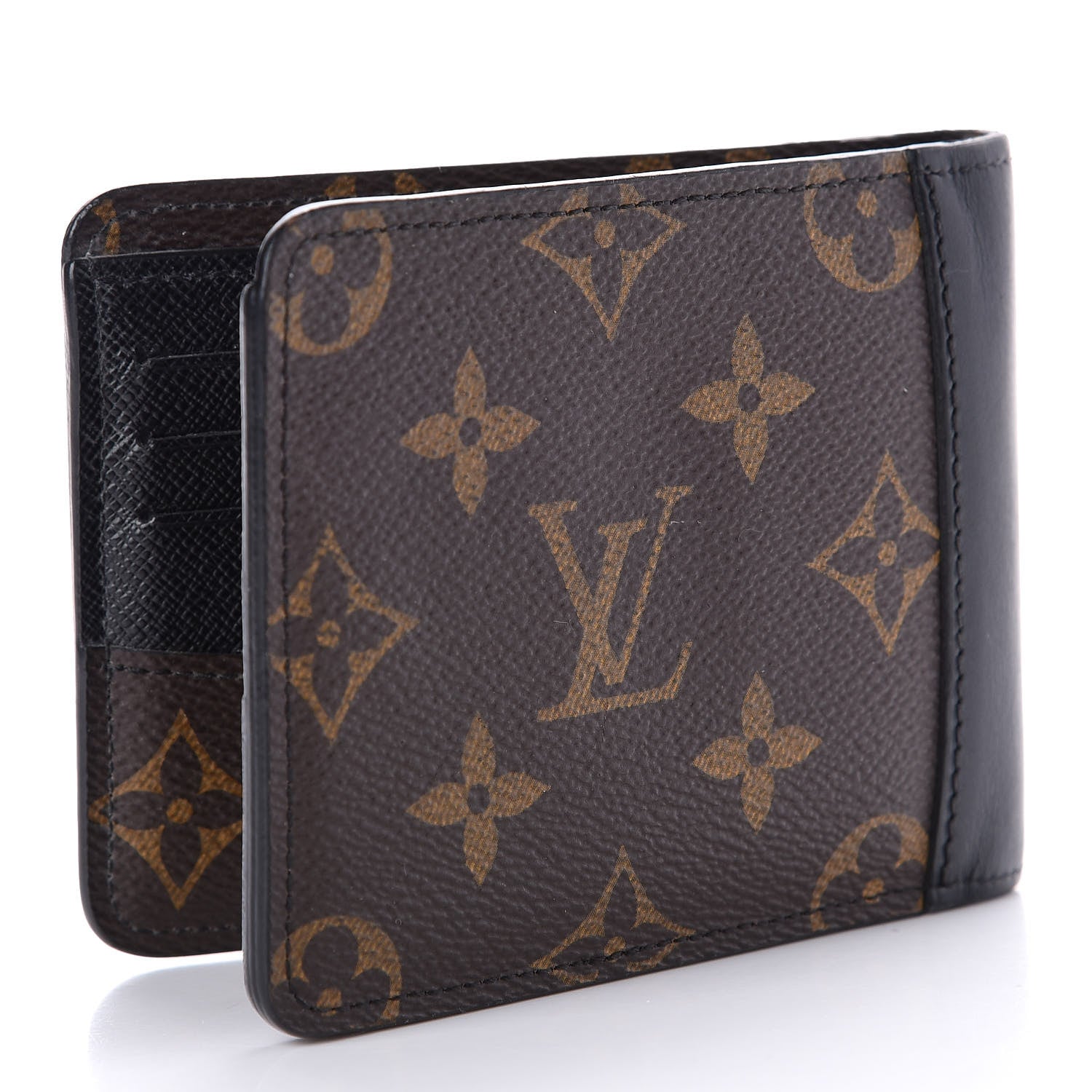 Louis Vuitton Monogram Macassar Gaspar Wallet 3 of 10
