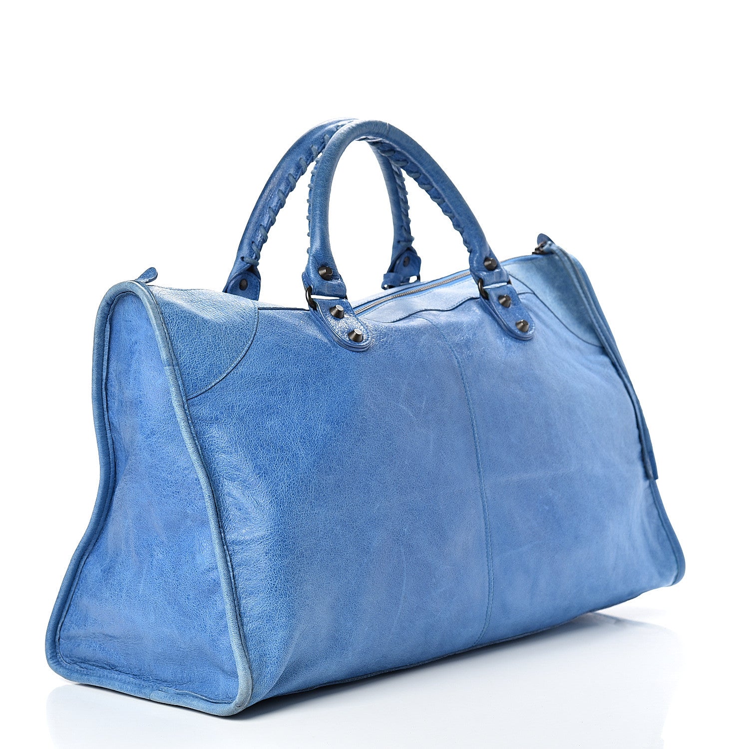 Balenciaga Chevre Classic Hardware Work French Bleu 2 of 13