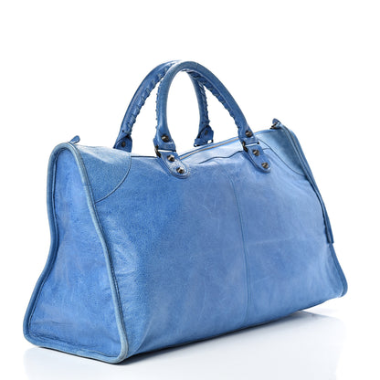 Balenciaga Chevre Classic Hardware Work French Bleu 2 of 13