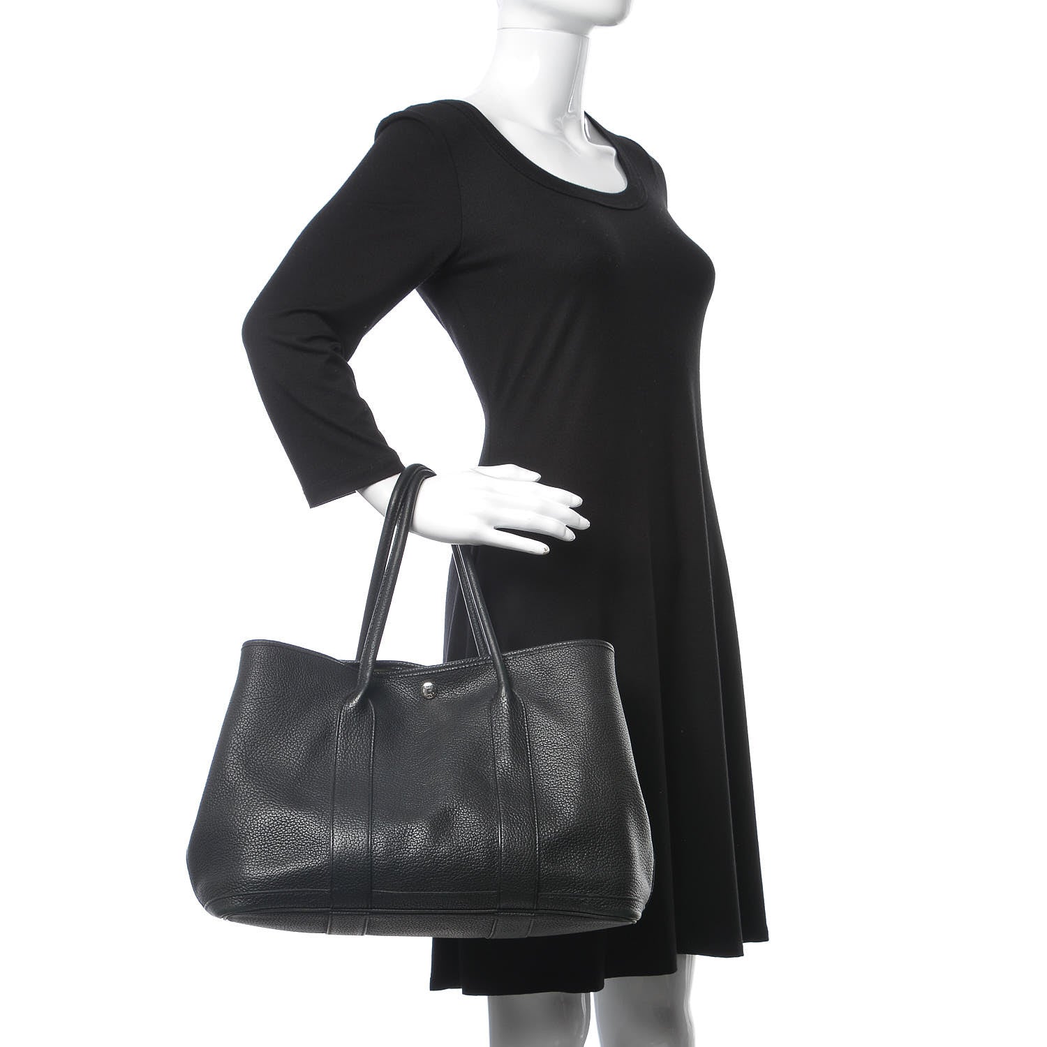 Hermes Negonda Garden Party Tote 36 MM Black 2 of 28
