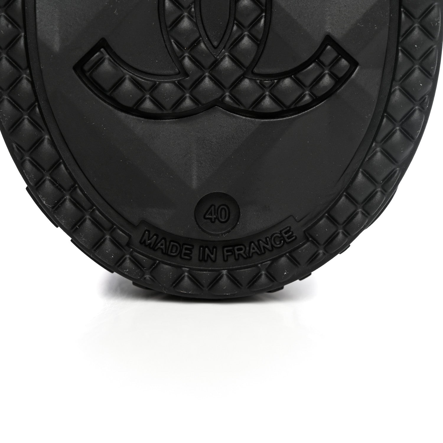 Chanel Caoutchouk CC High Boots 40 Black 7 of 15