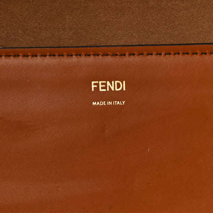 Fendi Vitello King Plexiglass Large Fendi Sunshine Shopper Tote Cuoio 6 of 13