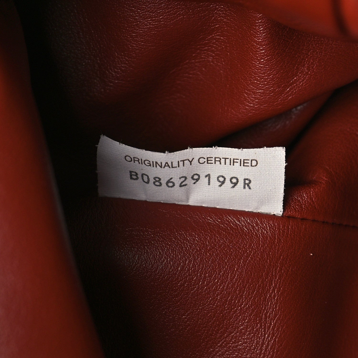 Bottega Veneta Smooth Butter Calf The Pouch Oversized Clutch Rust 7 of 9