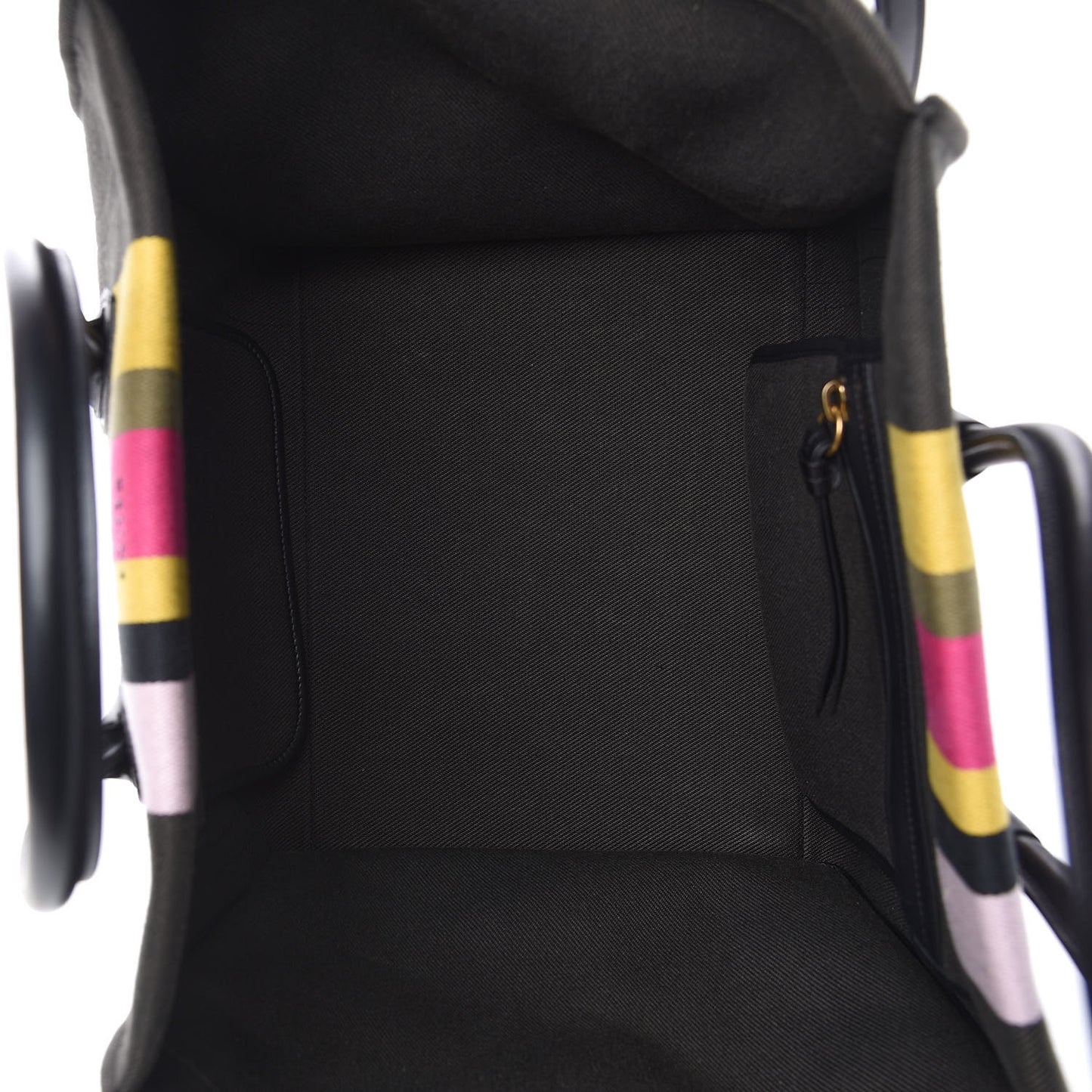 Canvas Striped Medium Phantom Luggage Multicolor
