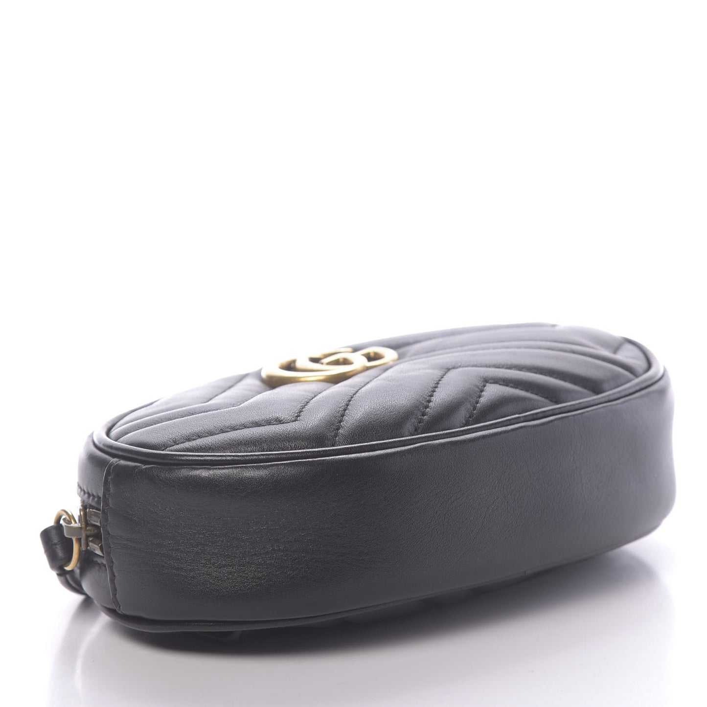 Calfskin Matelasse GG Marmont Belt Bag 95 38 Black