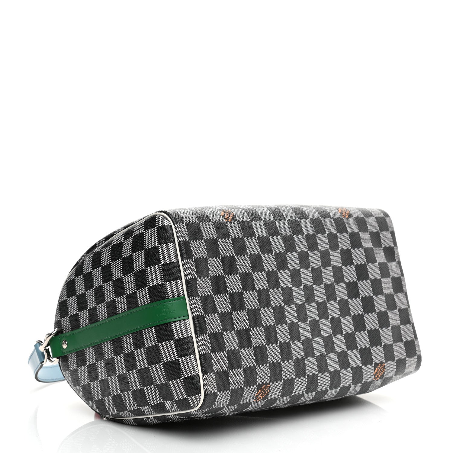 Louis Vuitton Damier Speedy Bandouliere 30 Black White 4 of 11