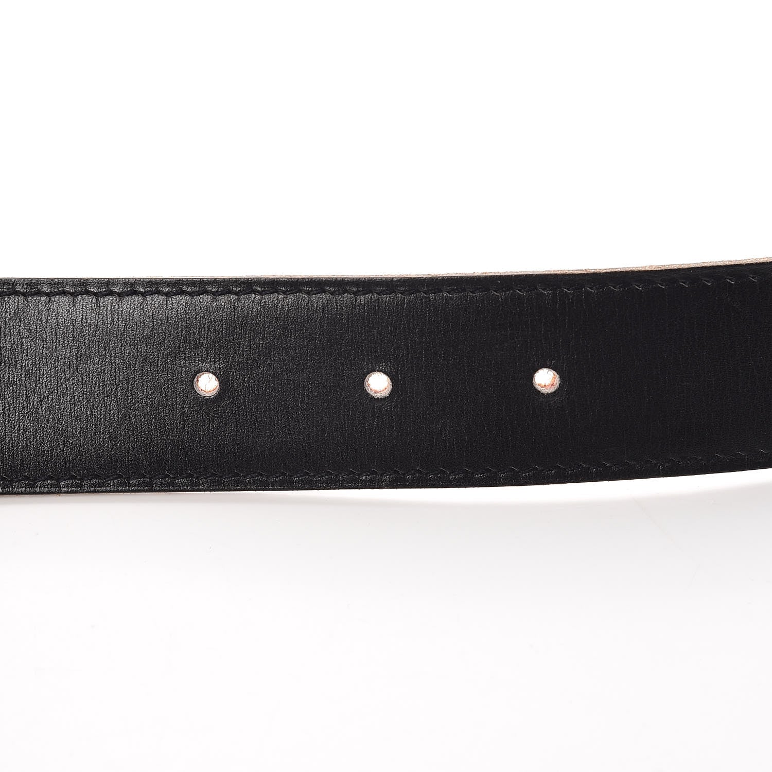 Hermes Box Togo 32mm H Belt 70 Black Gold 8 of 10