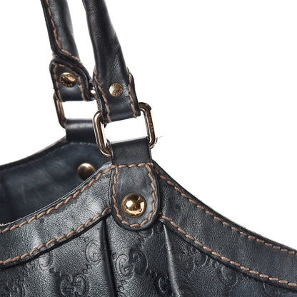Gucci Metallic Guccissima Large Sukey Tote 11 of 13