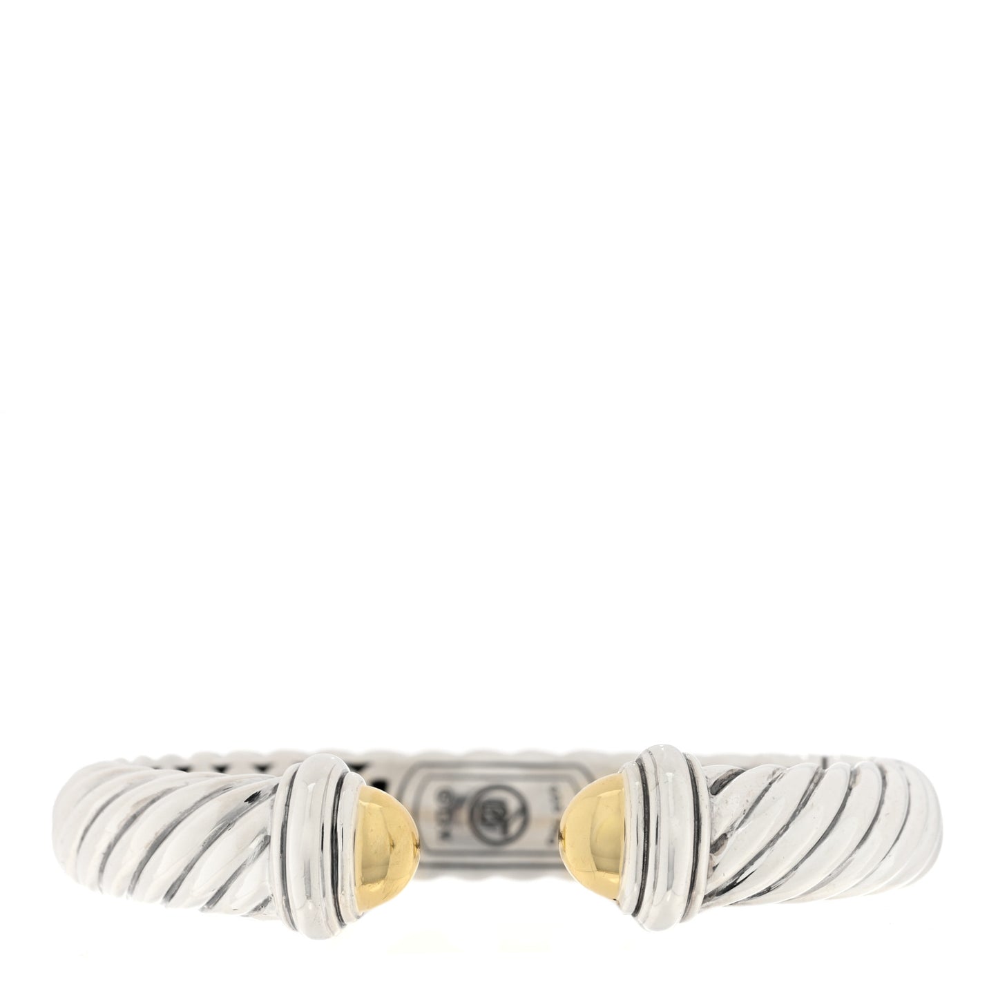 Sterling Silver 18K Yellow Gold 10mm Waverly Bracelet
