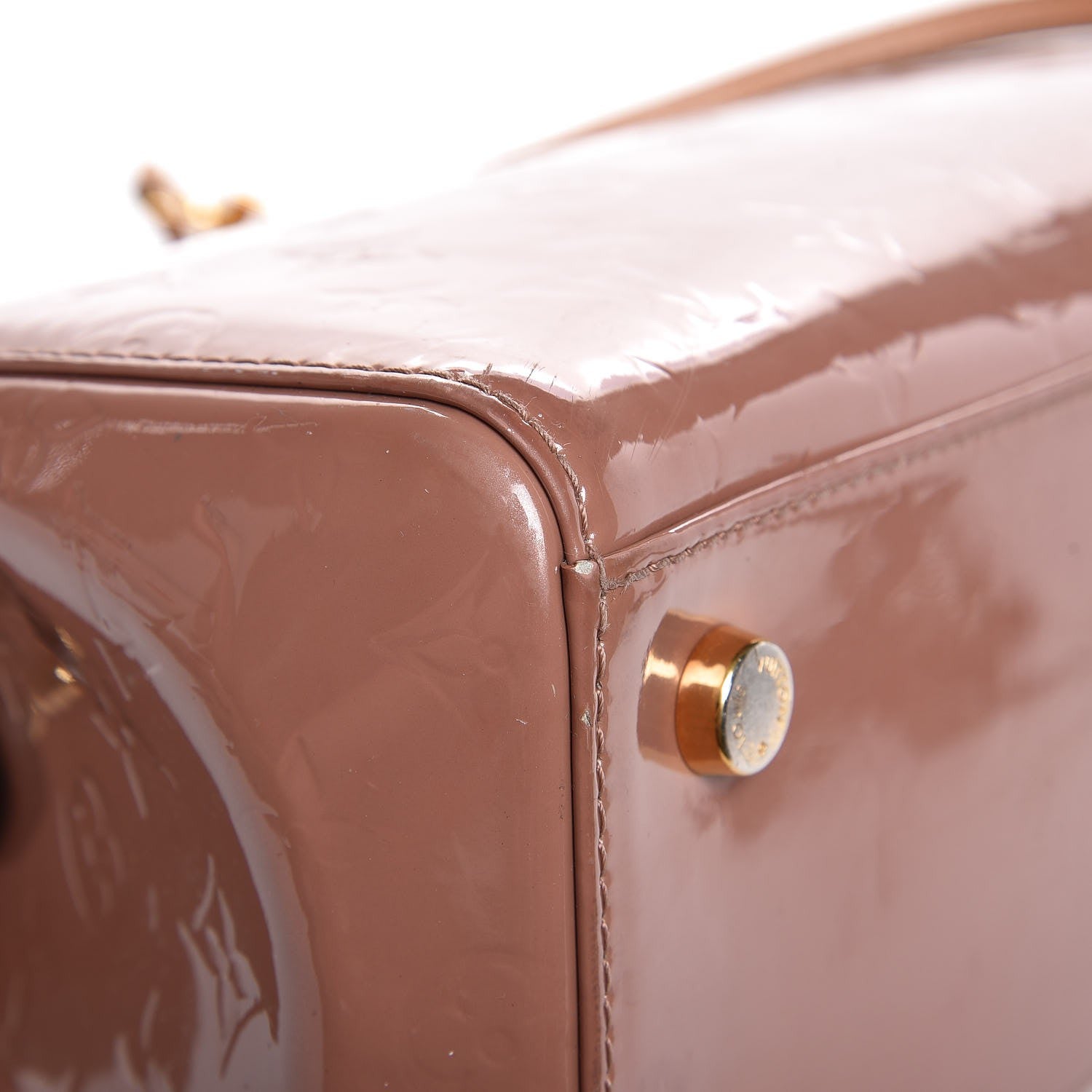 Louis Vuitton Vernis Brea MM Rose Velours 21 of 34