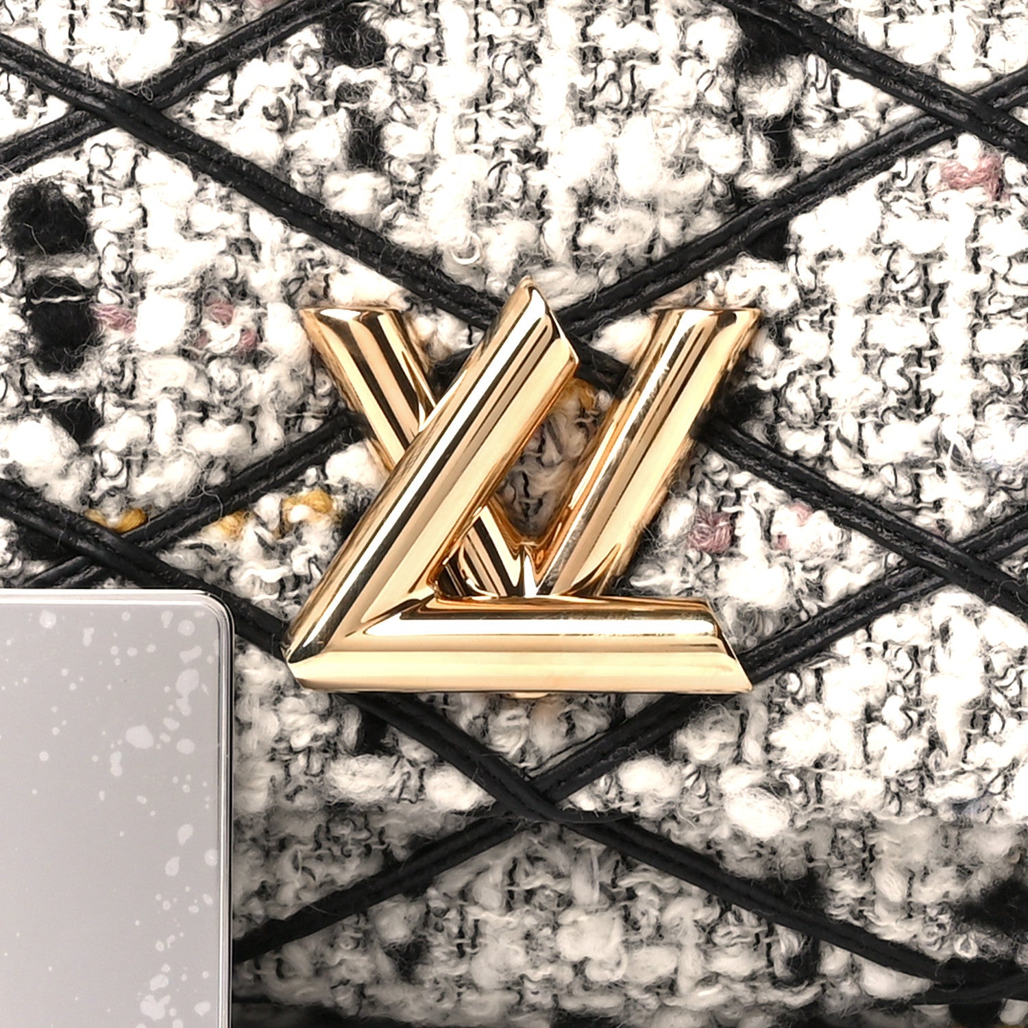 Louis Vuitton Tweed Malletage GO-14 MM Heathered Grey 10 of 12