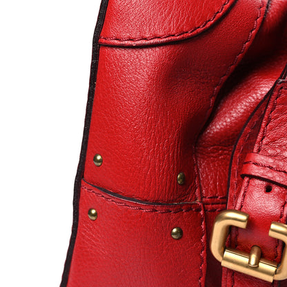 Chloe Calfskin Paddington Satchel Rouge 14 of 17