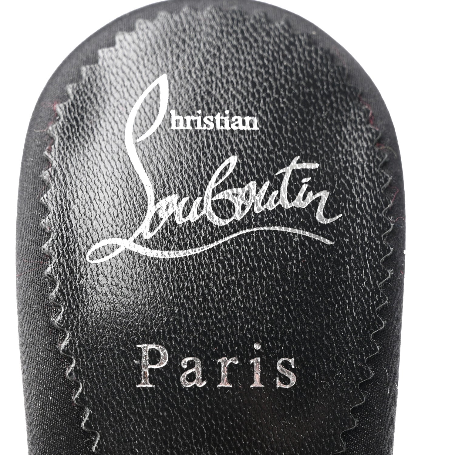 Christian Louboutin Satin Matricia Bow Sandals 36.5 Black 7 of 16