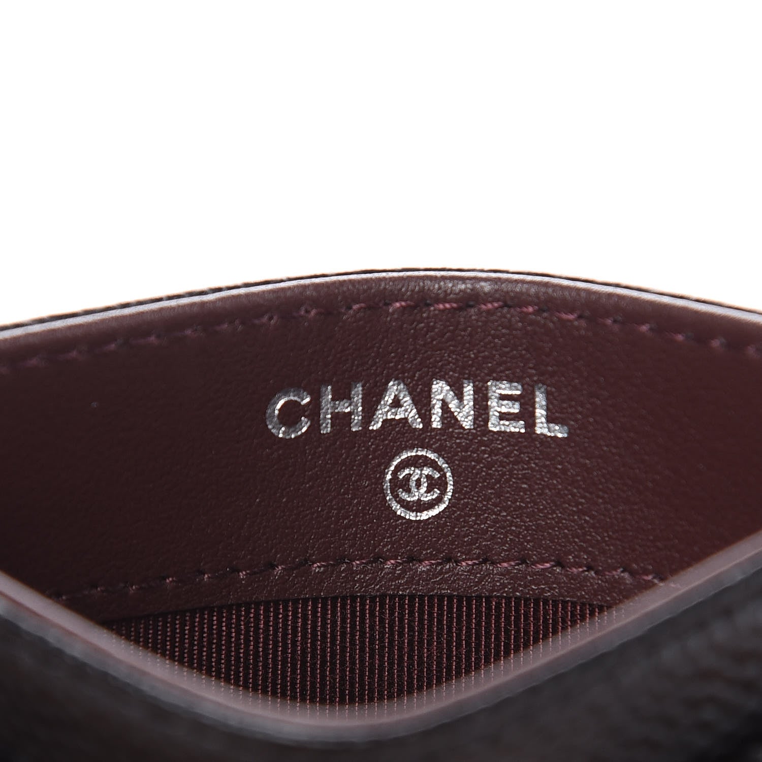 Chanel Caviar Quilted Card Holder Black 6 of 9