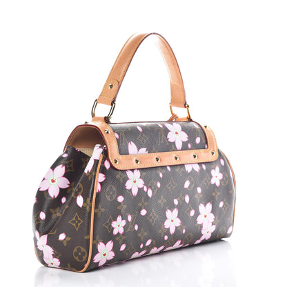 Louis Vuitton Monogram Cherry Blossom Sac Retro Bag Brown 3 of 18