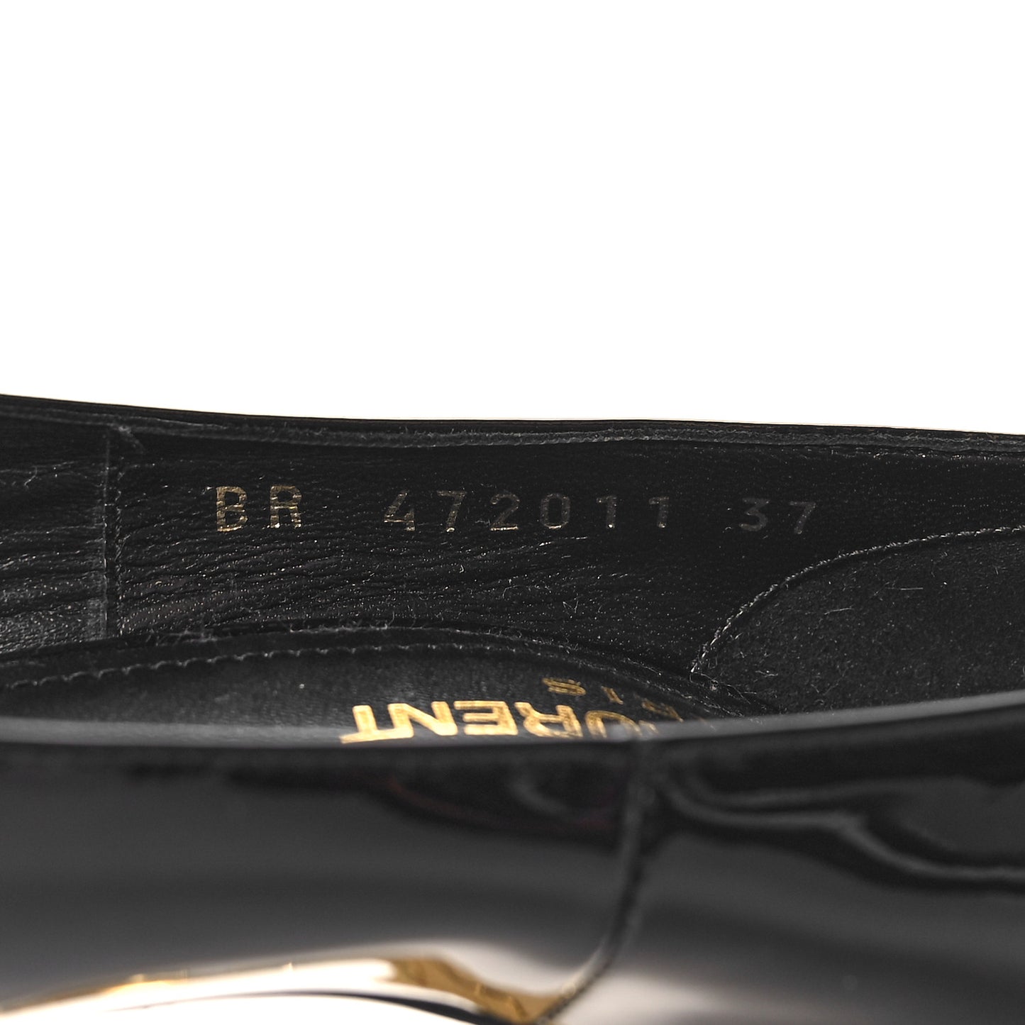 Patent Opyum 110 Pumps 37 Black Gold