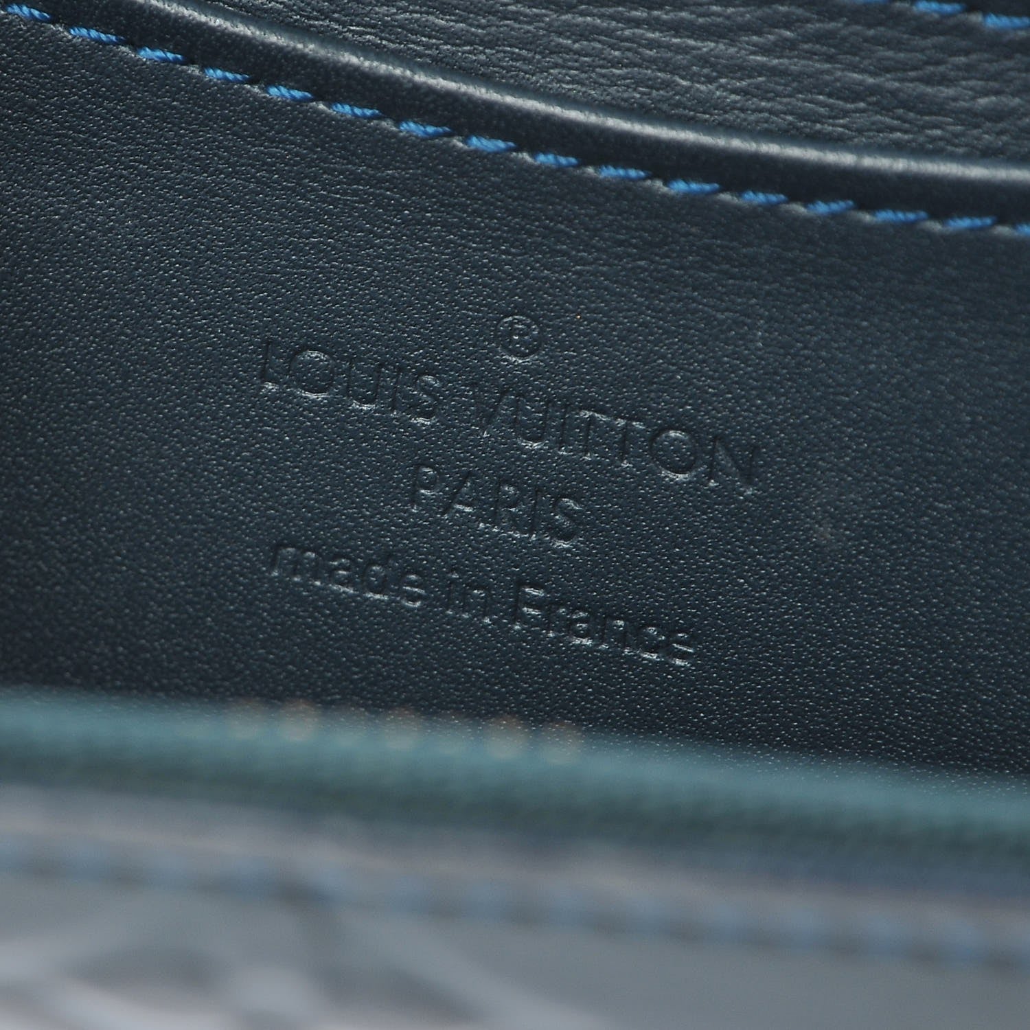 Louis Vuitton Vernis Zippy Coin Purse Blue Nuit 6 of 9