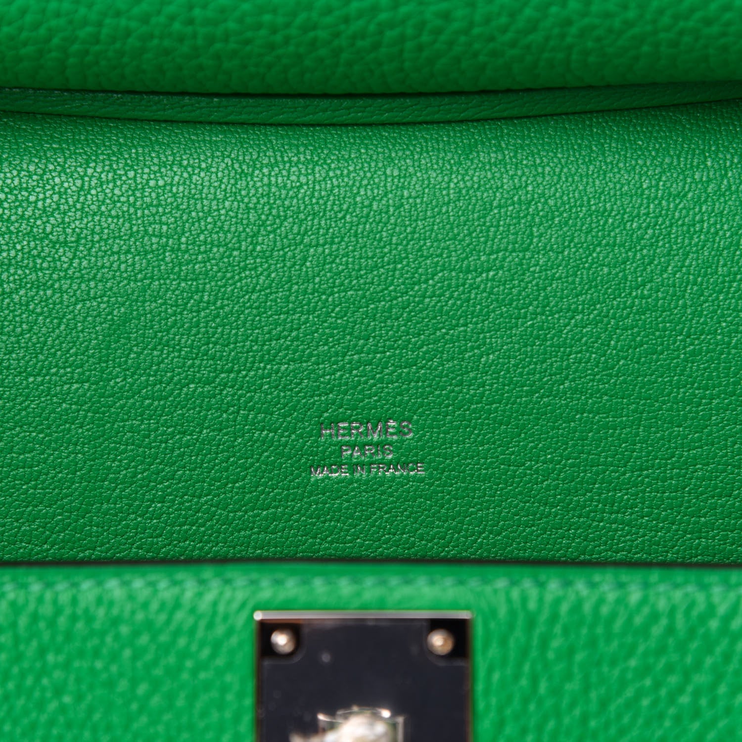 Hermes Taurillon Clemence Jypsiere 28 Bambou 8 of 10
