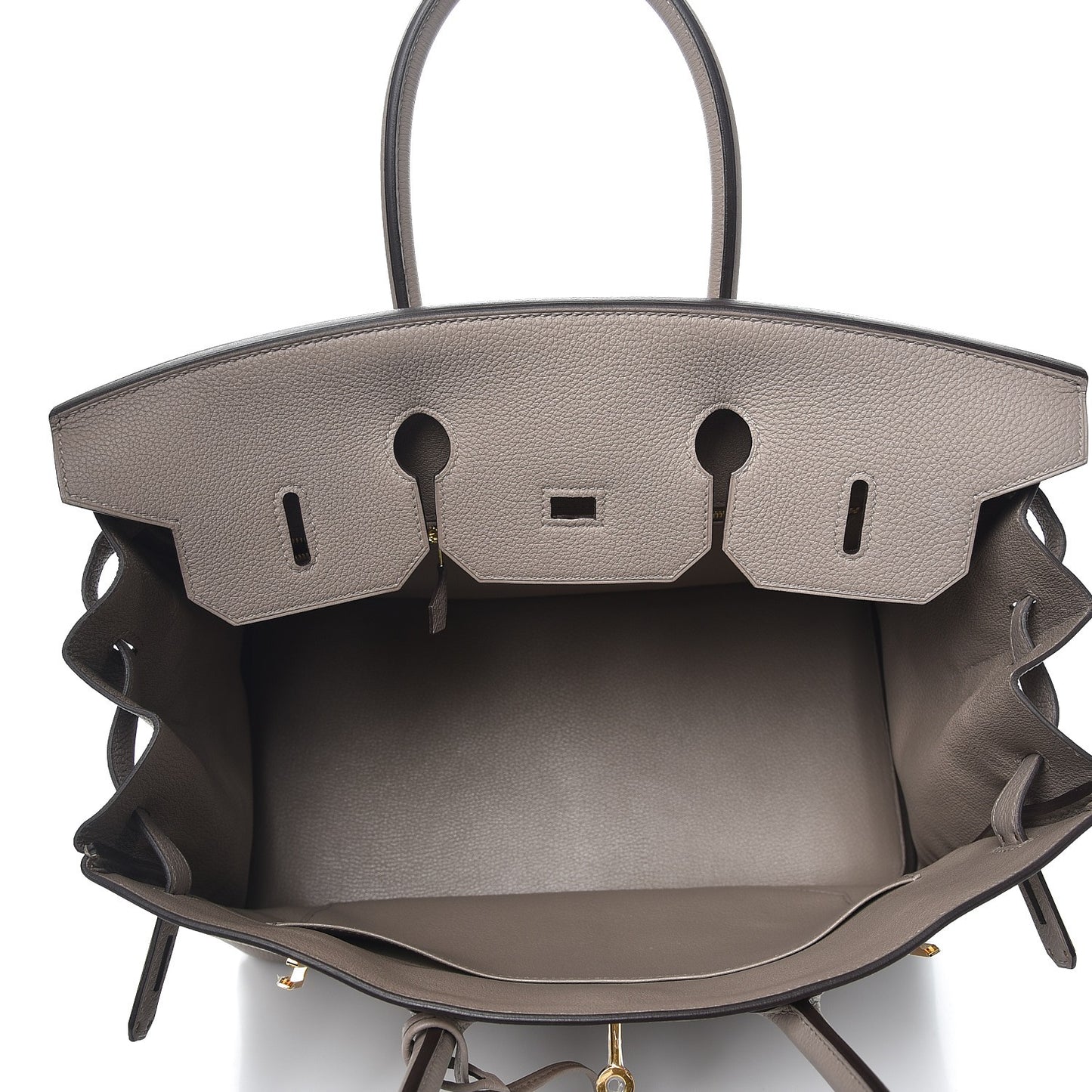 Togo Birkin 35 Gris Asphalte