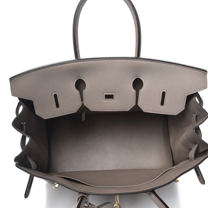 Hermes Togo Birkin 35 Gris Asphalte 18 of 34