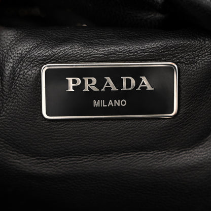 Prada Nappa Bomber Tote Black 6 of 11