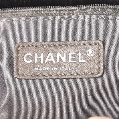 Chanel Lambskin Quilted Bi-Color Medium Single Flap Black Beige 8 of 9