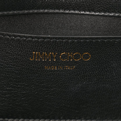 Jimmy Choo Suede Varenne Chain Clutch Black 6 of 8