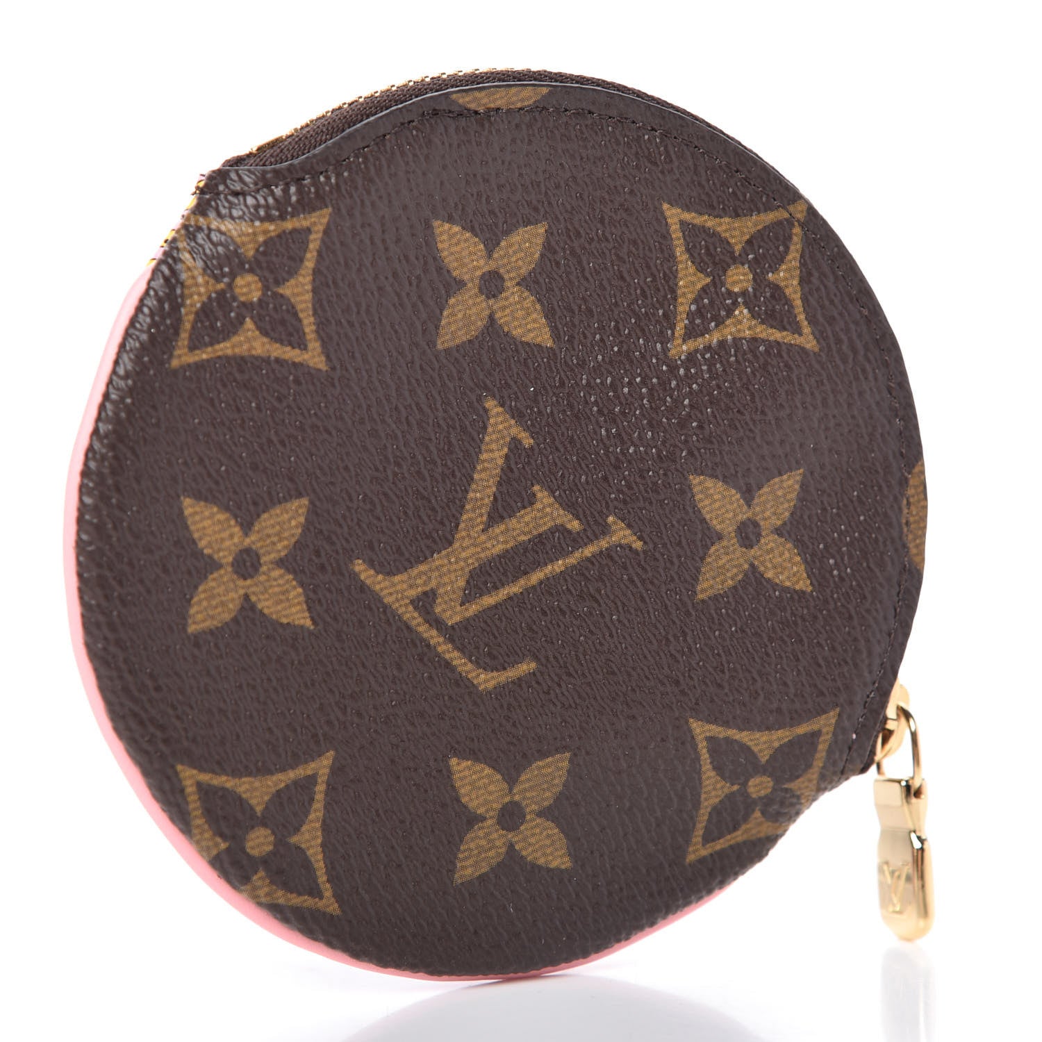 Louis Vuitton Monogram 2020 Christmas Animation Swing Ride Round Coin Purse Pink Poppy 3 of 8