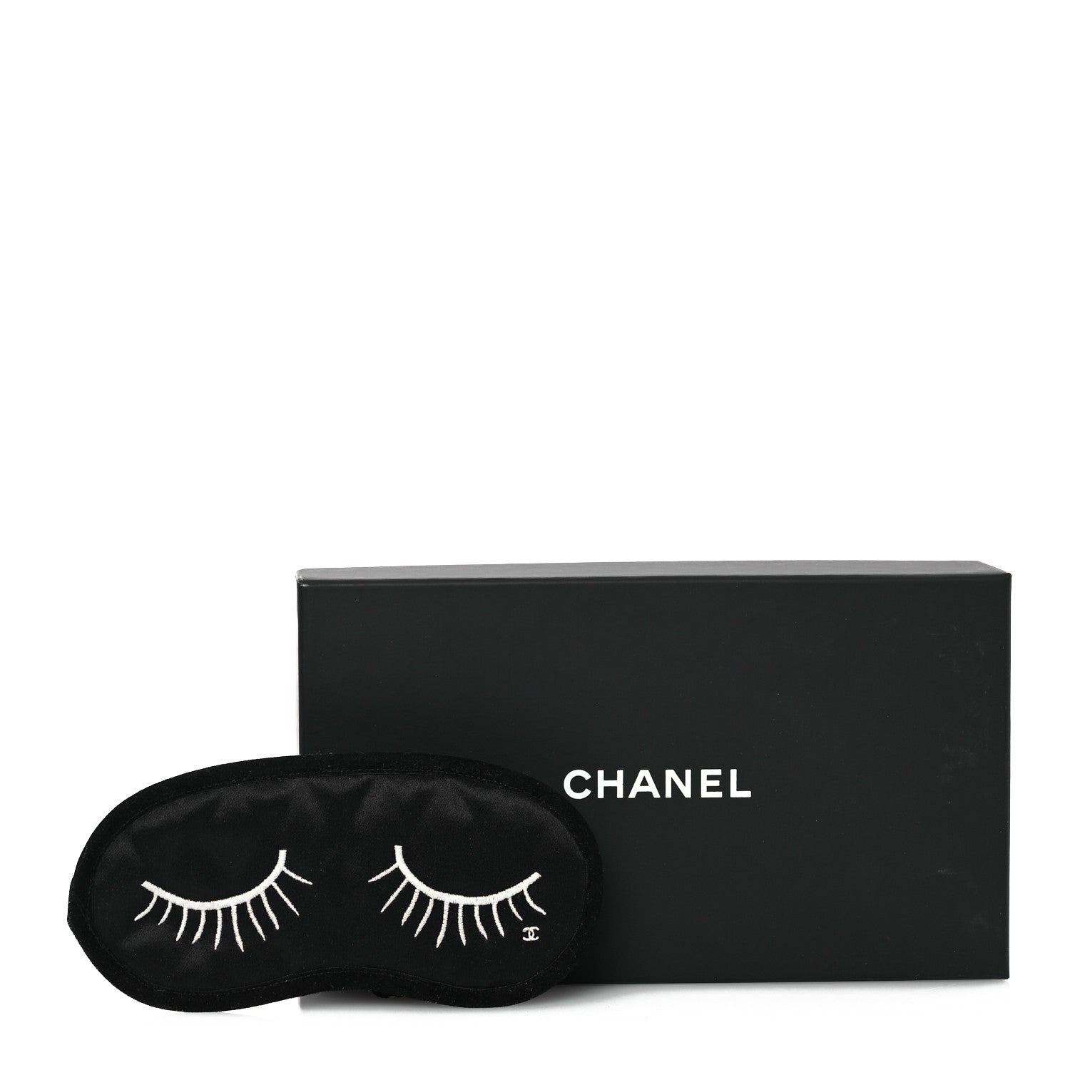Chanel Silk Eyelid Sleeping Mask Black 8 of 8