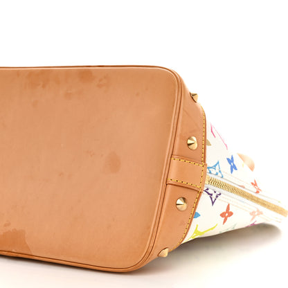 Louis Vuitton Monogram Multicolor Alma White 9 of 9