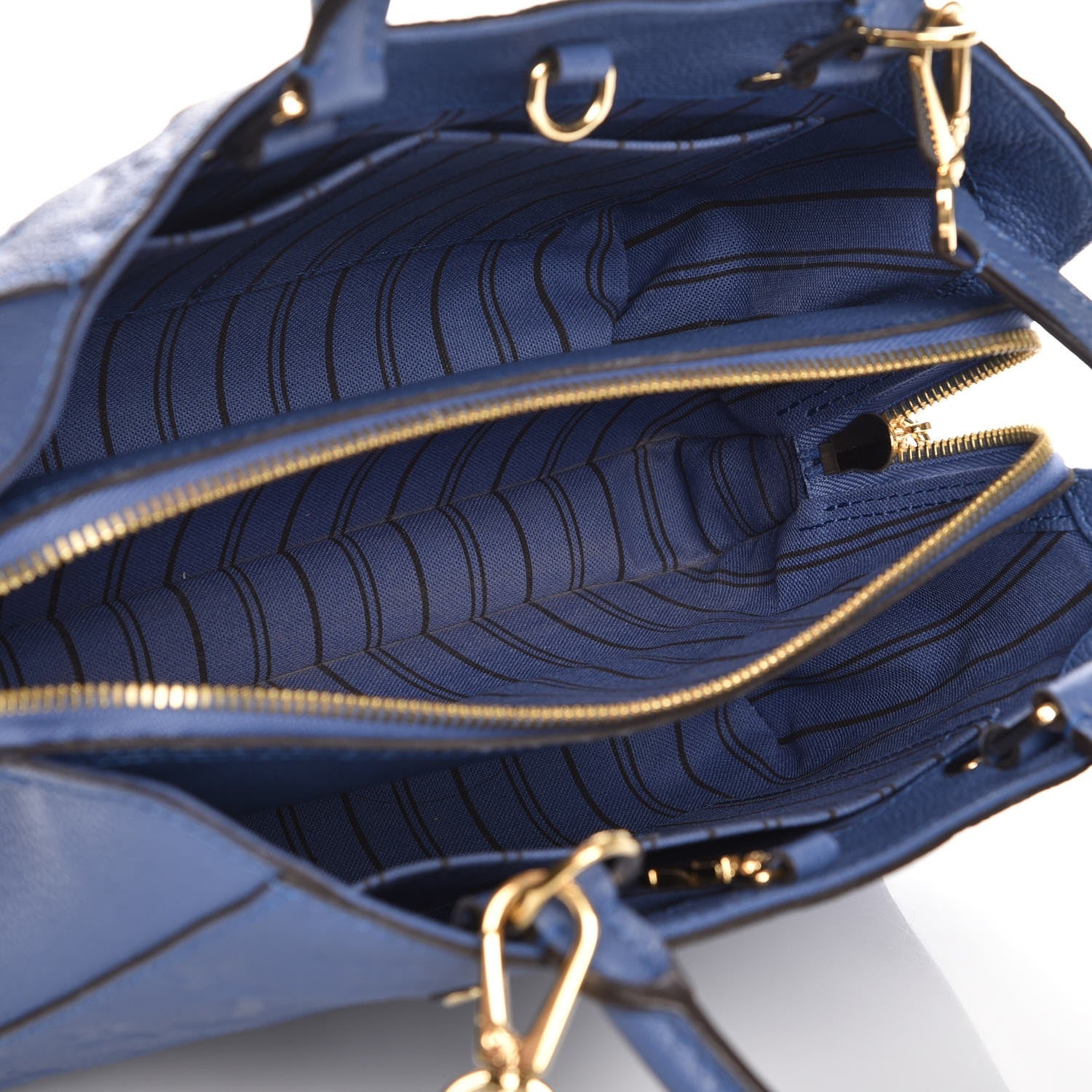 Louis Vuitton Empreinte Montaigne BB Denim 6 of 8