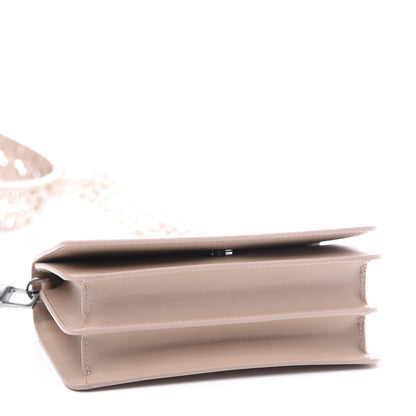Alaia Calfskin Small Franca Crossbody Sable 3 of 9