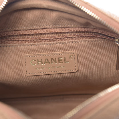 Chanel Iridescent Caviar Quilted Coco Tassel Camera Case Beige 6 of 10