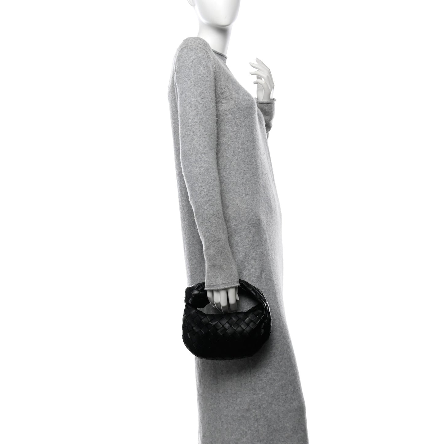 Nappa Intrecciato Mini Jodie Black