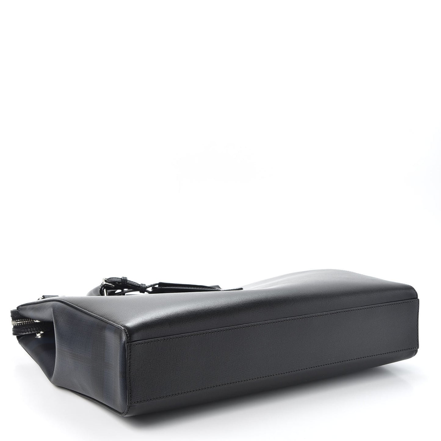 Calfskin Bermondsey Business Briefcase Black