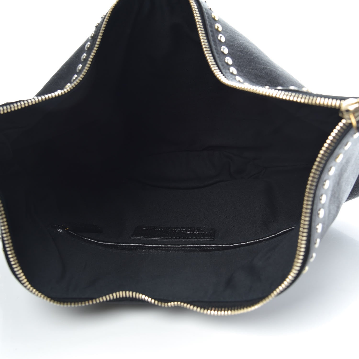 Alexander McQueen Calfskin Studded De Manta Clutch Black 5 of 11