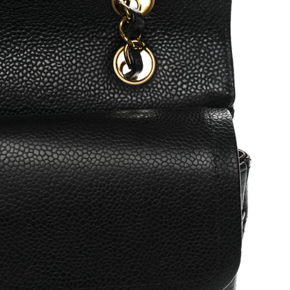 Chanel Caviar Quilted Medium Double Flap Black 11 of 12