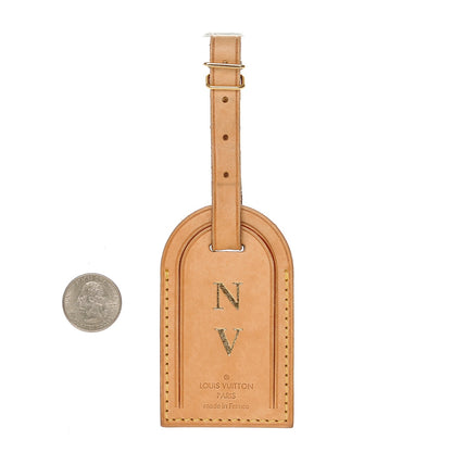 Louis Vuitton Vachetta Luggage Tag 2 of 4