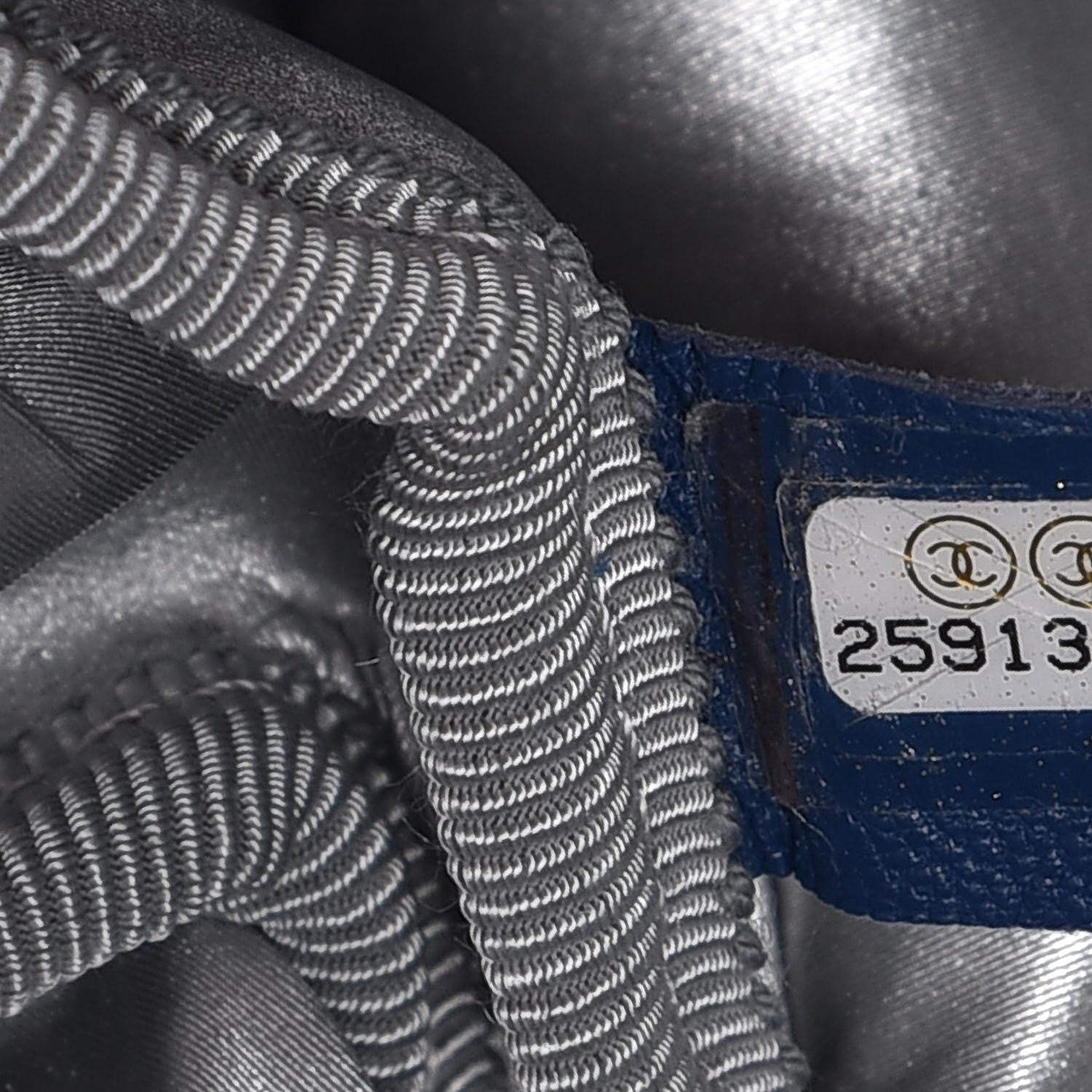 Chanel Nylon Embossed Small Doudoune Backpack Pink Blue White 7 of 7