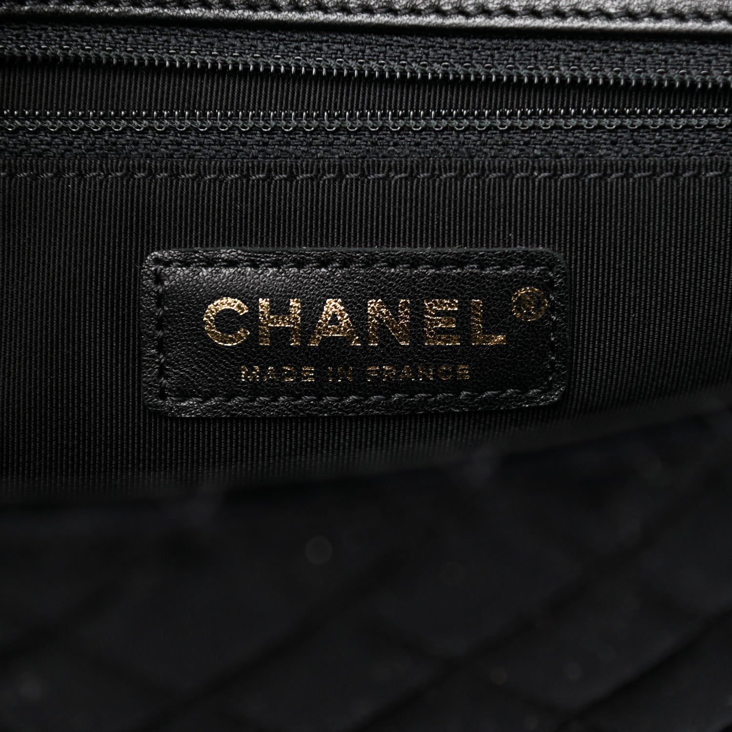Chanel Metallic Lambskin Velvet Quilted Medium Flap Black 6 of 11